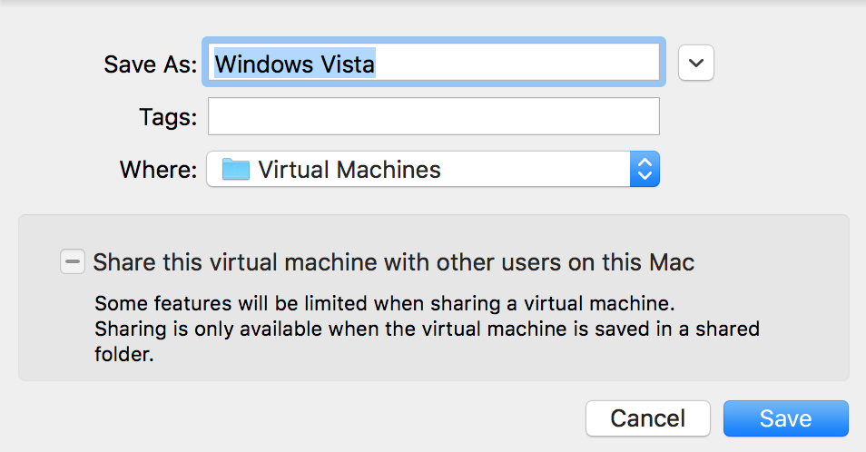how to create a virtual machine in windows 7 on macbook